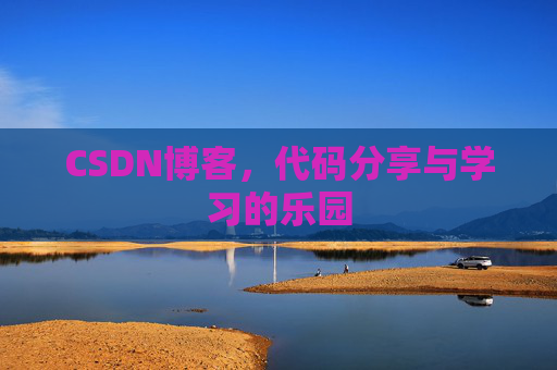 CSDN博客,代码分享与学习的乐园
